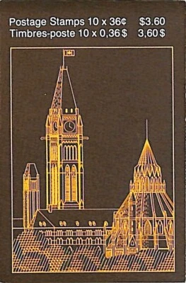 Canada - Booklet BK93 - 1987 - Image 1 of 2