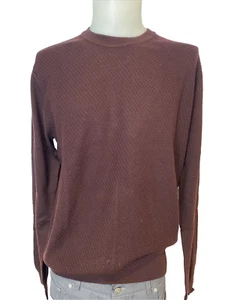 Matinique Triton Claret Red Knit Crew Neck Sweater, Men's Size XL, NWT - Picture 1 of 4