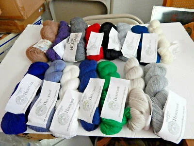 Cascade Heritage sock ~  wool nylon yarn ~16 COLORS - Image 1 of 2