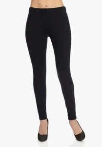 Miraclebody by Miraclesuit Black Ponte Leggings Size 12 Tummy Control NWT - Picture 1 of 10