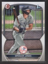 SPENCER JONES  YANKEES RC 1st card 2023 BOWMAN PROSPECTS #BP-139