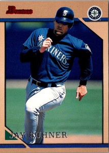 1996 Bowman Jay Buhner #9 Seattle Mariners