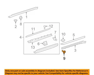 MERCEDES OEM 07-12 GL450 Exterior-Running Board Screw 000000004520 - Picture 1 of 2