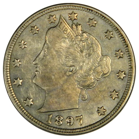 1897 LIBERTY NICKEL ~ BU UNCIRCULATED ~ PRICED RIGHT! INV#2 Cover