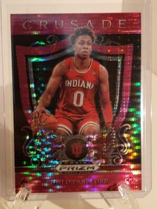 2019-20 Panini Prizm Draft #99 Romeo Langford Pink Pulsar Prizm Rookie