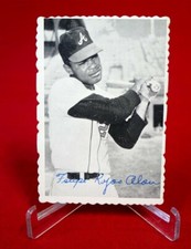 Felipe Alou Topps 1969 Deckle Edge MLB Baseball Card #17