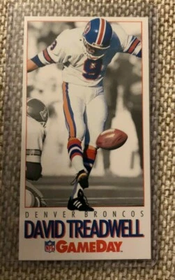 1992 NFL Gameday #172 David Treadwell - Image 1 of 2