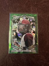 Caleb Williams 2022 Leaf Draft Metal P-CW1 Green Ice  Card
