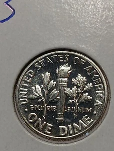 1963 ROOSEVELT DIME GEM BU Choice Full Bands J/606 - Picture 1 of 2