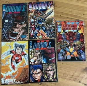 Doom's IV: #1 thru 4 plus 1/2, Complete mini-series, #2 is Variant cover 1994 - Imagen 1 de 12
