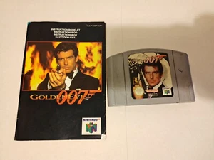 GoldenEye 007 (64, 1997) Cartridge und Handbuch N64 - Bild 1 von 12