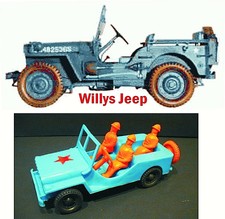 Firefighter Willys Jeep made in the 1970's - Portugal - by OLEBER - 12