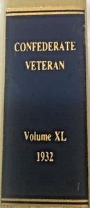 Civil War Confederate Veteran Magazine 1932 Volume XL - Picture 1 of 4