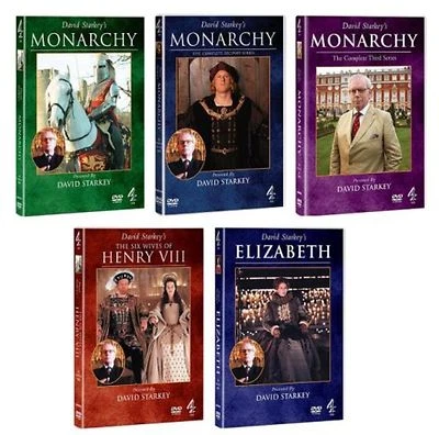 David Starkey - The Complete Collection - 8 Disc Box Set Sealed UK Region 2 DVD - Image 1 of 4