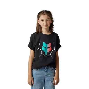 FOX RACING YOUTH SYZ TEE BLACK SIZE SMALL  - 30826-001-YS - Picture 1 of 2