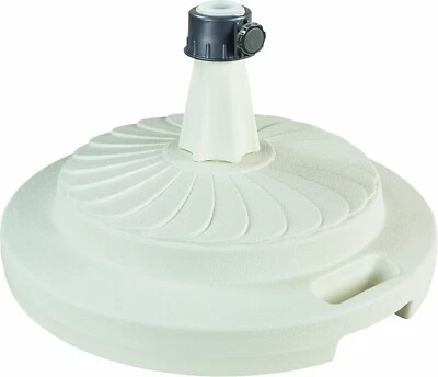 Patio Living Concepts 00291 Umbrella Base, With Easy Move Roller 95lbs - White - Image 1 of 4