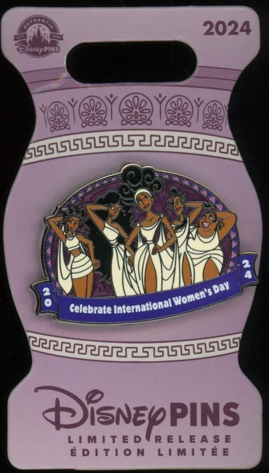 Muses Celebrate International Women's Day 2024 Hercules Disney Pin 162536 - Image 1 of 1