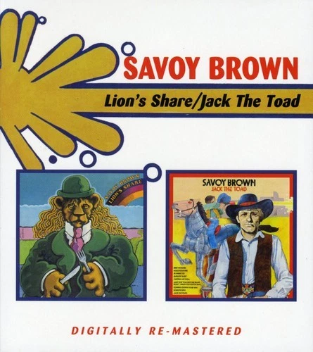 Savoy Brown - Lion's Share / Jack the Toad [New CD] UK - Import - Image 1 of 1
