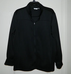 Women's Lady Hagen Black Athletic Tennis Golf Jacket Size XXL - Picture 1 of 5