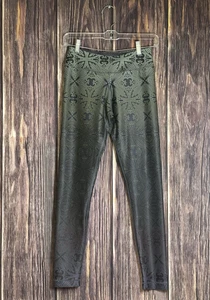 Niyama Gypsy Love Leggings Mujer S Negro Gris Estampado Yoga Pantalones Ropa Activa - Imagen 1 de 17