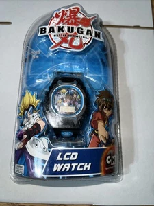 Bakugan Battle BrawlersAnime Uhr Digital LCD NEU Factory Sealed Y2K Nos - Bild 1 von 3