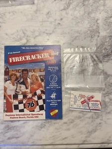 21st Annual Firecracker 400 1979 Souvenir Program And Ticket Stub - Picture 1 of 6