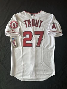 2012 Mike Trout Rookie Year Signed Authentic Jersey MLB Authenticated Brand New - Picture 1 of 10