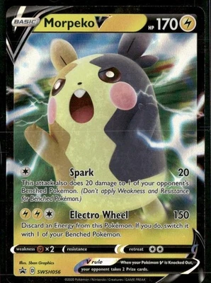 SWSH: Sword & Shield Promo Cards #SWSH056 Morpeko V - Image 1 of 2