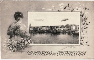 5475 ROMA CIVITAVECCHIA cartolina non viaggiata - Picture 1 of 1