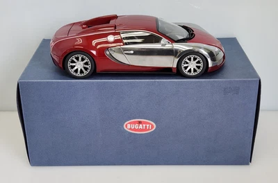 AUTOart 70957 Bugatti Veyron L'Edition Centenaire Italiano Rojo 1:18 Modelo Diecast Foto 1 de 4