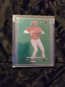 2024 Leaf Electrum - Elly De La Cruz #75 Green /20 (RC) - Picture 1 of 6
