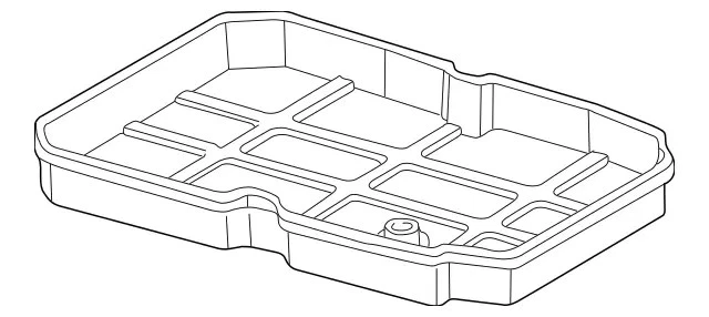 Cacerola de aceite original Mercedes-Benz 126-270-10-12 Foto 1 de 1