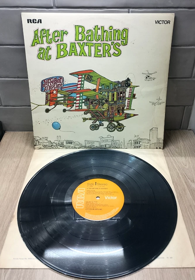 Vinyl LP Jefferson Airplane - After Bathing at BAXTER'S NM/VG+ 1970 Re-issue - Image 1 of 4