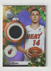 2025 Topps Holiday-Tyler Herro Jersey Relic /199-Miami Heat - Picture 1 of 1