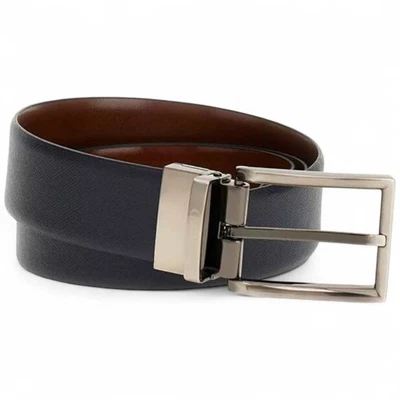 Moda Cinturón GUESS Hombre Ajustable Y Reversible Negro Marrón BM7822P5335BDN-XL - Imagen 1 de 2