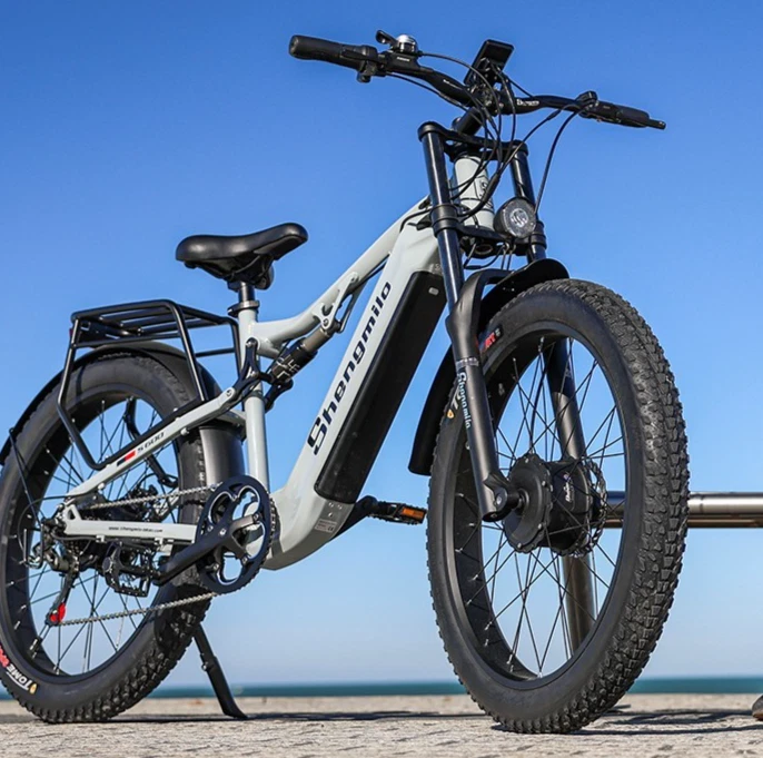Shengmilo S600 26-inch Electric Bike 2000W 48V Fat Tire Hydraulic Brake MTB