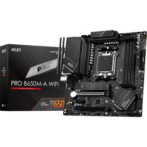 MSI PRO B650M-A WiFi ProSeries Scheda Madre (AMD Ryzen 9000/8000/7000 Series P... - Foto 1 di 7