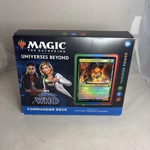 Neu Magic The Gathering Universes Beyond Doctor Who Commander Deck Paradox Power - Bild 1 von 5