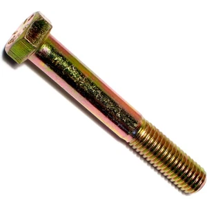 014973253578 Grade 8 Coarse Hex Cap Screws, 1/2-13 x 3-1/2, Piece-10 , yellow - Bild 1 von 1