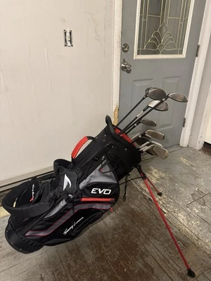 Tommy Armour EVO Men's Right-Handed Golf Clubs 10-Piece Set with Bag - Image 1 of 4