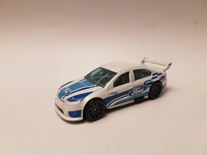 Hot Wheels Ford Falcon Race Car 2012 New Models white blue diecast 1/64 scale - Bild 1 von 5