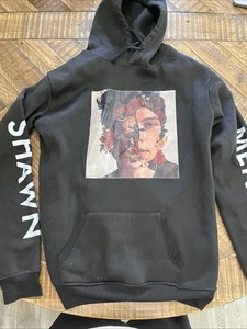 Large Shawn Mendez Hooded Sweatshirt Black - Picture 1 of 6