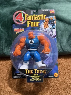 Fantastic Four: The Thing with Rock Breaking Action (MOC) Toy Biz 1996 - Image 1 of 4