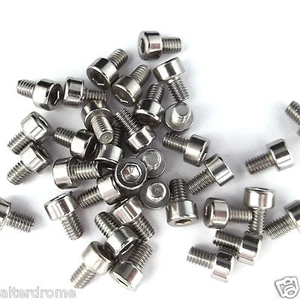 Tattoo Maschine Bau M4 Edelstahl STECKDOSE / KAPPENKOPF Schrauben Ersatzteile_UK! - Bild 1 von 8