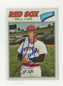 TÚ ELIGES - Bill Spaceman Lee RED SOX ORIOLES LIBRO DE TARJETAS FIRMADO DE COLECCIÓN ESTRELLA 712 - Imagen 1 de 28