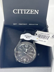 325 $ Citizen Eco-Drive CLASSIC GLOW DARK leuchtend schwarzer Index - arabisch AW011503E - Bild 1 von 14