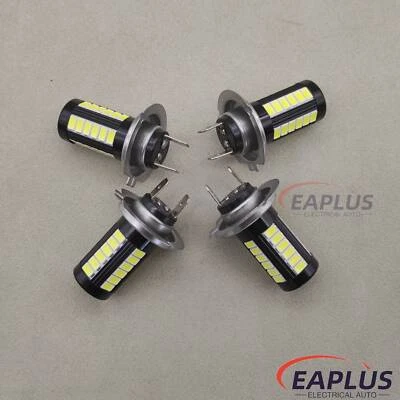 4x H7 Super Bright LED Headlight Bulbs Conversion Kit High Low Beam 6000K White - Image 1 of 4