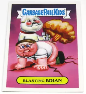 2016 Garbage Pail Kids GPK Blasting Brian 2b Peter Griffin Family Guy Adam Bomb - Picture 1 of 2