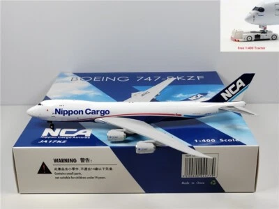 (Rare)1:400 Phoenix PH04477 Nippon Cargo Airlines B747-8F JA17KZ +Free Tractor - Image 1 of 4