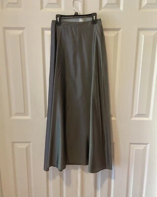 Maxi falda vintage Star City hasta el suelo gris plateado/gris Foto 1 de 4